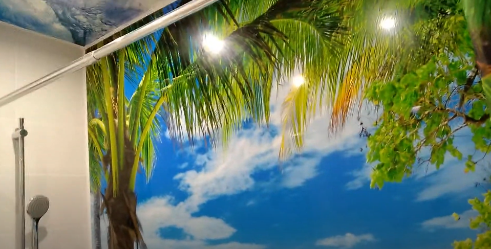 Натяжные стены